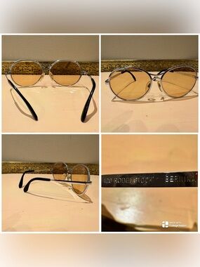 VINTAGE 70s RODENSTOCK BERNINA OVERSIZED SUNGLASSES GERMANY glass lenses